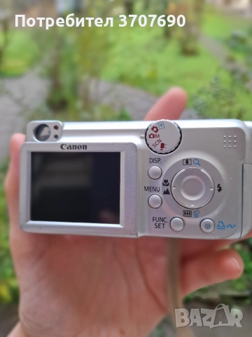 Компактен дигитален фотоапарат Canon PowerShot A460 , снимка 3 - Фотоапарати - 52475444