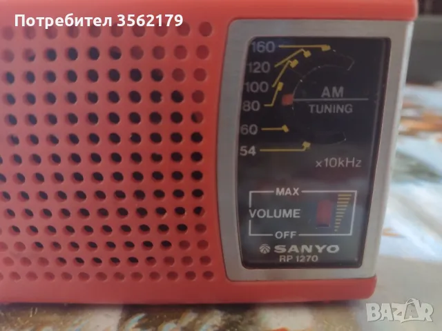 Транзистор Санио, снимка 2 - Радиокасетофони, транзистори - 49411438