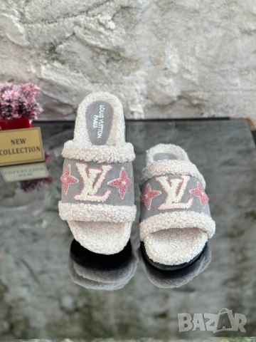 пухени чехли louis vuitton, снимка 4 - Чехли - 51428464