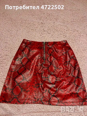 Alessa дънкова пола-панталон, снимка 8 - Поли - 53266817