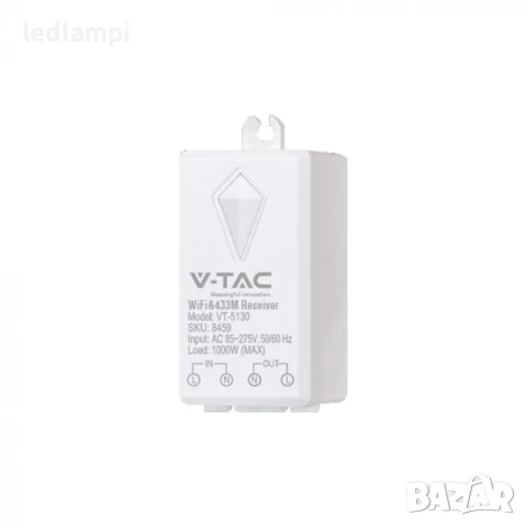 WiFi Приемник За Кинетични Ключове И Дистанционно