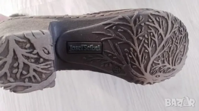 Дамски боти естествен велур , снимка 2 - Дамски боти - 48989411