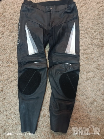 Кожен мото панталон 54/XL