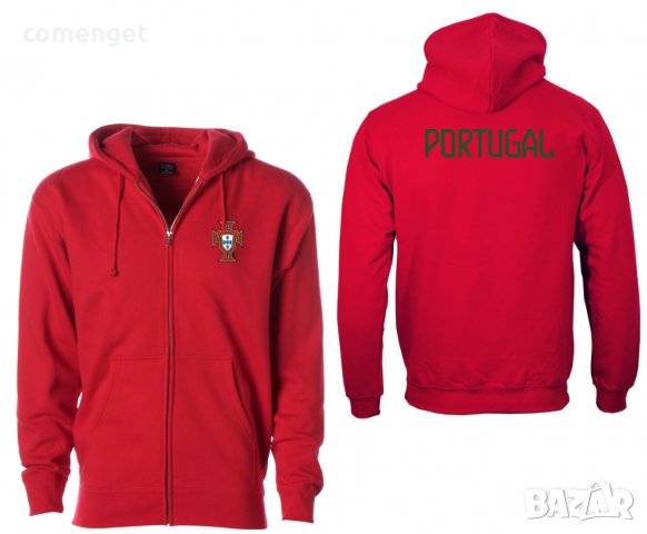ЕВРО 2024!! Горнища с цип, zip hoodie PORTUGAL / ПОРТУГАЛИЯ, ARGENTINA / GERMANY, FRANCE!, снимка 3 - Спортни дрехи, екипи - 38729021