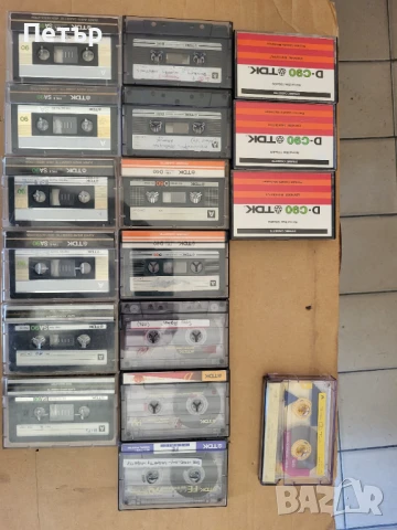 TDK SA ,Лот 16бр. аудио касети TDK