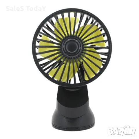 Вентилатор за кола с една перка, охладител, usb