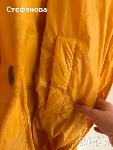 Noisy May разкошно дълго жълто яке - размер XS, S, снимка 6 - Якета - 44434192