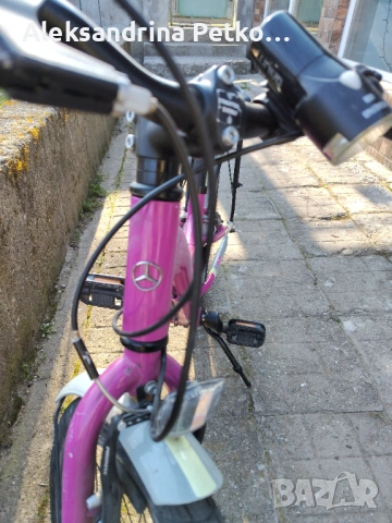 Детски велосипед колело Mercedes Benz, снимка 5 - Велосипеди - 53864874