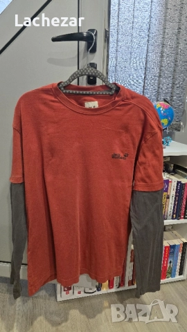 Мъжка блуза Jack Wolfskin размер L, снимка 2 - Спортни дрехи, екипи - 52501316