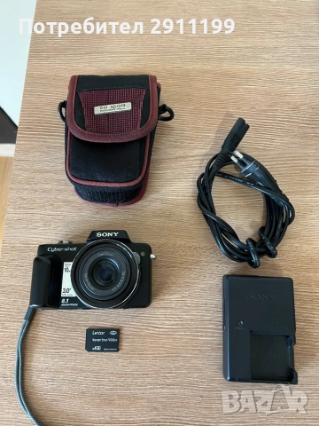 Фотоапарат Sony 8,1Mp, Made in Japan (+подаръци), снимка 8 - Фотоапарати - 52106990