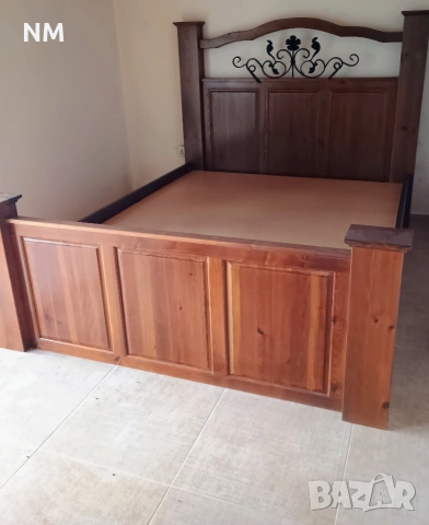 Спалня масив Нова 160/200, снимка 2 - Спални и легла - 53151479