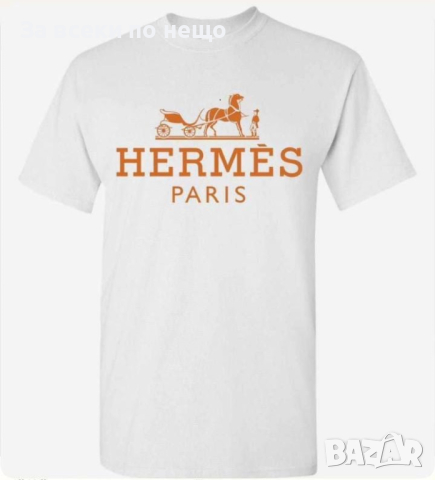 Мъжка тениска Hermes, снимка 4 - Тениски - 44582651