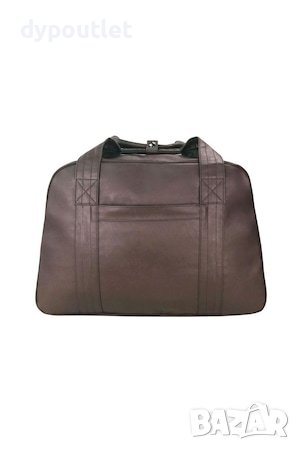 Firetrap - Мъжка чанта Quilted Holdall, цвят  тъмнокафяв, размери - 47x25x26.        , снимка 3 - Чанти - 39350310
