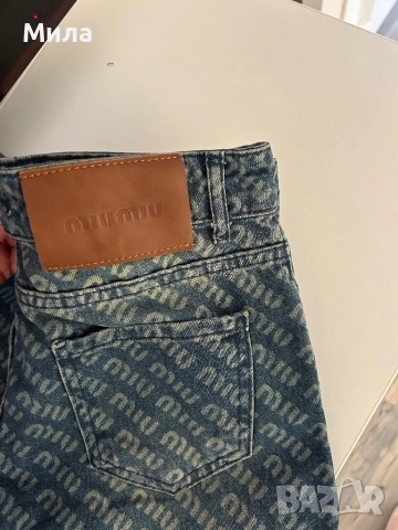 Стилни  дънки Miu Miu, снимка 1