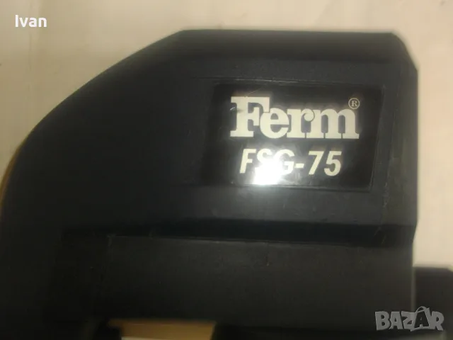 НОВ НИДЕРЛАНДСКИ ЕЛЕКТРИЧЕСКИ БОЯДЖИЙСКИ ПИСТОЛЕТ 2003г. 75W С 2 РАЗЛИЧНИ ДЮЗИ ПРОФЕСИОНАЛЕН FERM, снимка 10 - Други инструменти - 49680957