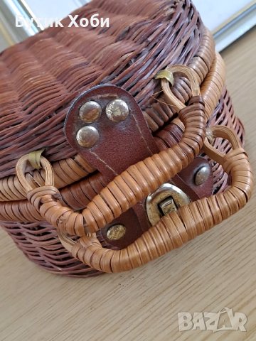 Ретро ратанова чантичка, снимка 5 - Антикварни и старинни предмети - 41303877