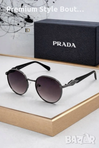 очила с калъф, кутия и ув защита prada, снимка 2 - Слънчеви и диоптрични очила - 53857493