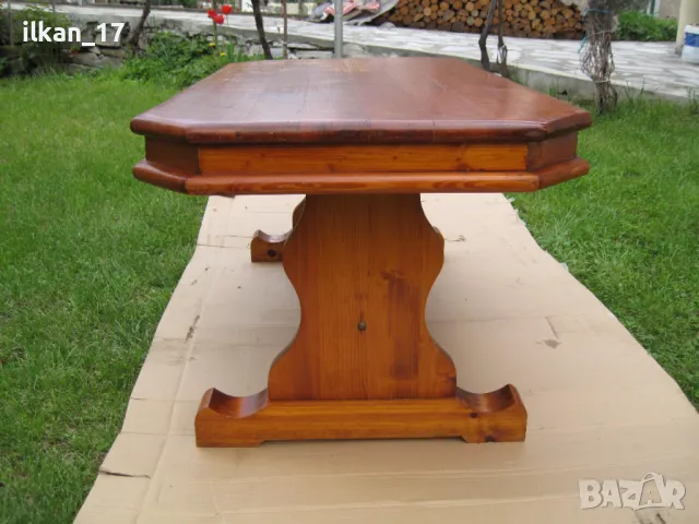 Маса Холна Масивна Баварска Много здрава внос от Германия В Олично състояние изцяло Масив!, снимка 5 - Маси - 50057576