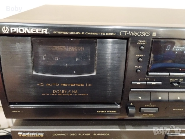 Двукасетен дек Pioneer CT-W603RS, снимка 2 - Декове - 52921704