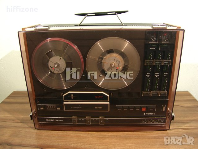  Philips n-4417  МАГНЕТОФОН , снимка 2 - Грамофони - 44305759