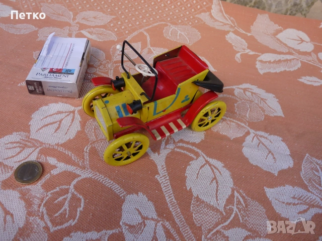 Стара метална  количка, снимка 7 - Колекции - 53133315