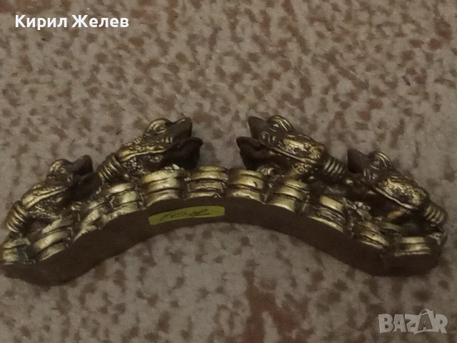 Статуетки жаби 51668, снимка 3 - Антикварни и старинни предмети - 52043837