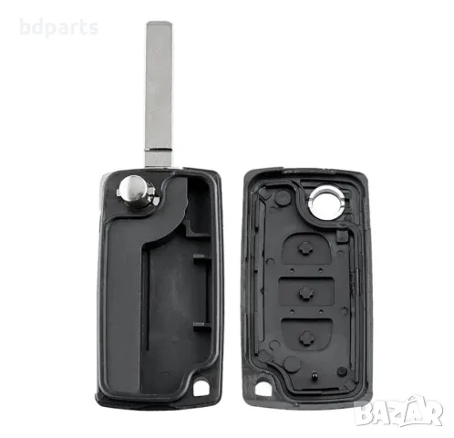 Кутийка за ключ с 3 бутона CITROEN & PEUGEOT, VA2, CE0523, снимка 5 - Части - 56140955