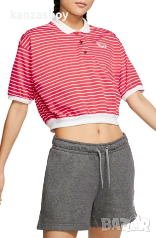 Nike Sportswear Polo t-shirt - дамска тениска р-р L, снимка 2 - Тениски - 53620922