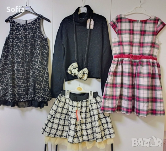 Рокли и блузи за момиче размер 6-8г, снимка 3 - Детски рокли и поли - 52887211