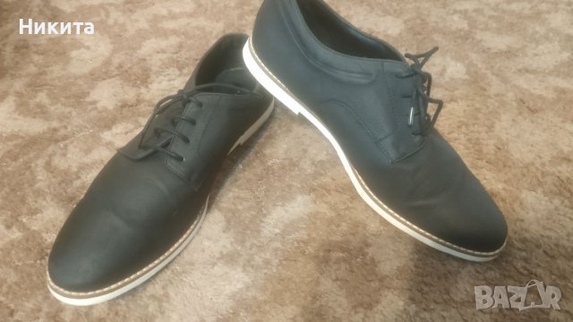 ZARA-официални кожени обувки 45 номер, снимка 4 - Официални обувки - 41422217