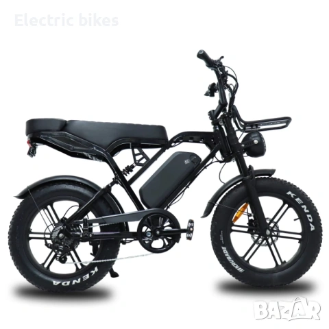 Електрически велосипед X90 ULTRA – 20″ Fatbike, 48V 18.2Ah, 750W, снимка 3 - Велосипеди - 53270640