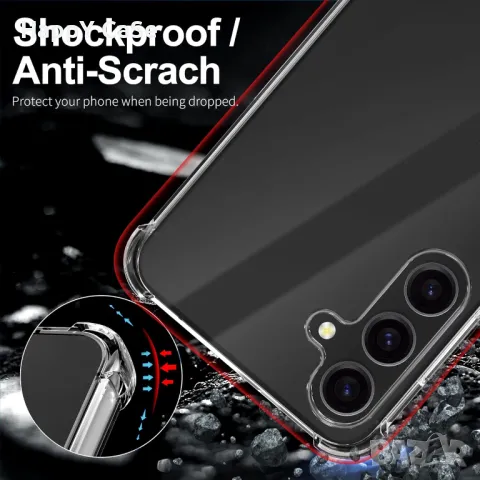 Samsung Galaxy A17 A56 A36 A16 / Удароустойчив силиконов кейс гръб калъф с камера протектор, снимка 7 - Калъфи, кейсове - 49238219