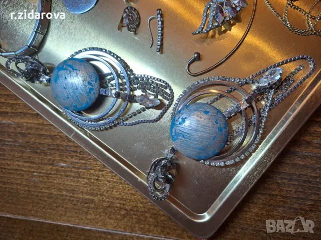 Различни бижута:обеци, гривна, синджири с висулки, аксесоар за коса, снимка 2 - Други - 48003095