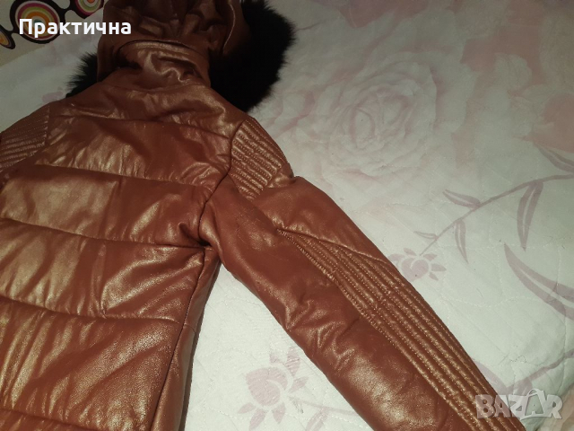 Детско яке от естествена кожа, снимка 7 - Детски якета и елеци - 36377310