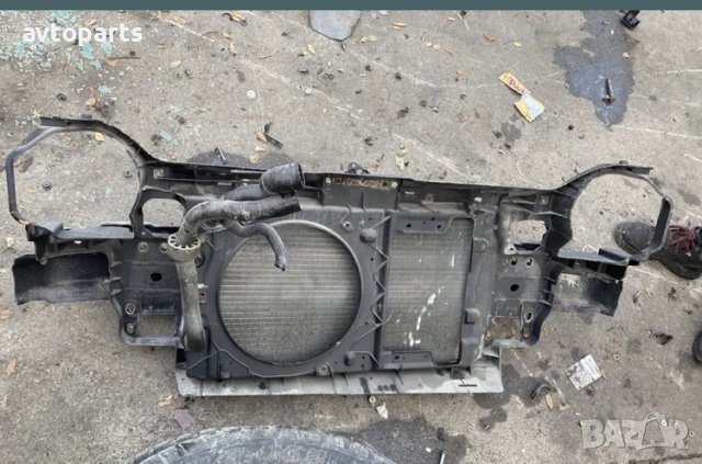 Vw lupo 2001година 1.4i Маска с предна греда и воден радиатор, снимка 2 - Части - 40680251