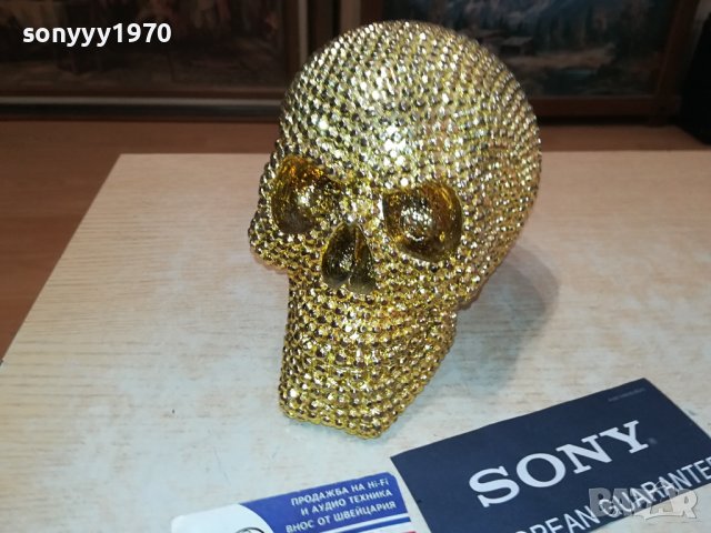 златен череп внос франция 1208231723, снимка 7 - Антикварни и старинни предмети - 41836061