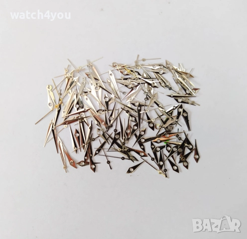 БЕЛИ СТРЕЛКИ ЗА СТЕНЕН / НАСТОЛЕН ЧАСОВНИК. БЕЛИ ИЗЧИСТЕНИ КЛАСИЧЕСКИ СТРЕЛКИ ЗА СТЕННИ ЧАСОВНИЦИ, снимка 17 - Стенни часовници - 44966538