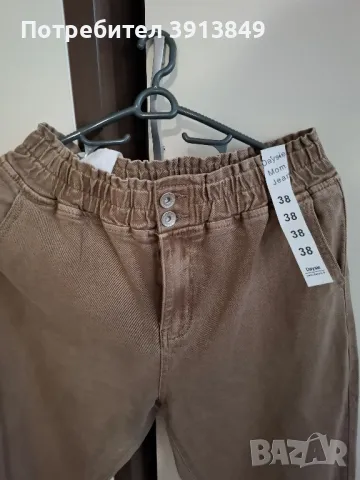 Дамски дънки модел мом фит-чисто нови, снимка 4 - Други - 48309100