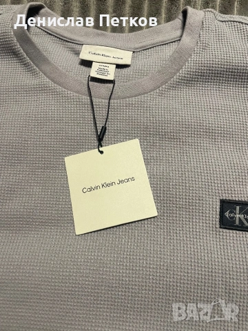 Мъжка блуза Calvin Klein, снимка 2 - Блузи - 53750295