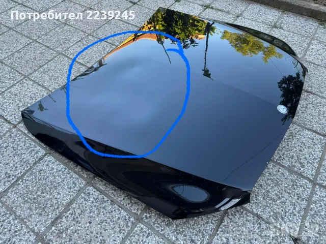 Алуминиев капак Мерцедес w213, снимка 3 - Части - 56379621