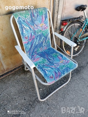 шезлонг на колела + сенник, сгъваем стол за плаж на колела , снимка 3 - Къмпинг мебели - 41735919