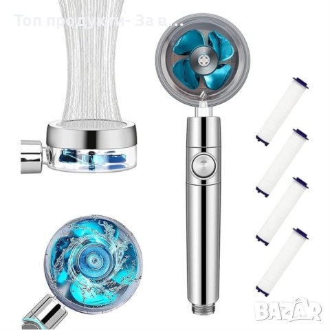 Слушалка за душ с 3д ефект, снимка 2 - Душове - 42512398