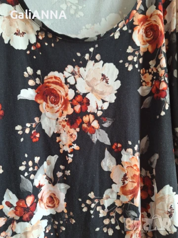 СТРАХОТНА ТУНИКА ЕФЕКТЕН ДЕСЕН 4XL-6XL, снимка 3 - Туники - 51241398