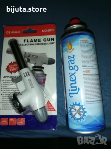 Комплект газова горелка и бутилка газ, снимка 10 - Други инструменти - 50246848