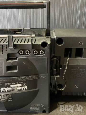 JVC-PCV2 Vintage 1988 Boom Box, снимка 6 - Радиокасетофони, транзистори - 53389052