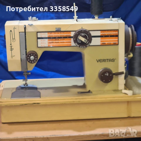 Продавам ел. Шевна машина Веритас , снимка 3 - Шевни машини - 53416953