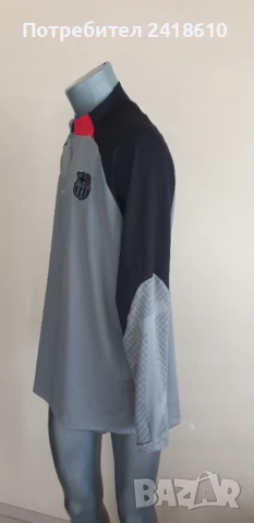 Nike Dri - Fit FC Barcelona 3/4 Full Zip Slim Fit Strike Mens Size 2XL НОВО! ОРИГИНАЛ! Мъжко Горнище, снимка 6 - Спортни дрехи, екипи - 50567056