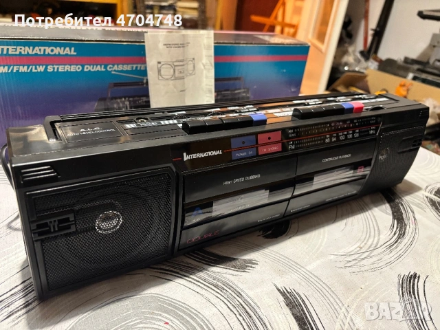 Радиокасетофон International AK-25 !Чисто нов!, снимка 7 - Радиокасетофони, транзистори - 53433939