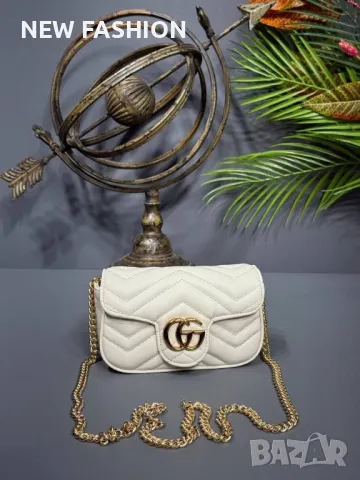 Дамски Кожени Чанти ✨ Gucci , снимка 5 - Чанти - 49875867