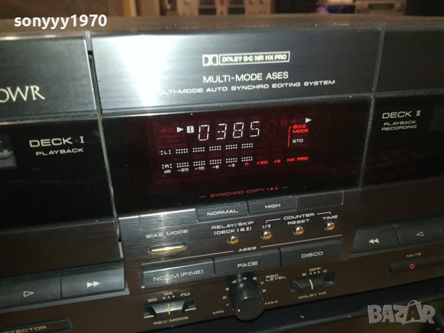 PIONEER AMPLIFIER+PIONEER REVERSE DECK-ВНОС SWISS LNV1207231300, снимка 5 - Ресийвъри, усилватели, смесителни пултове - 41527721